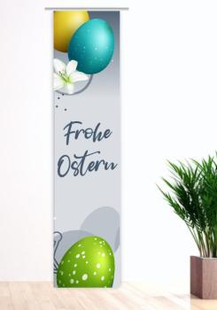 Flächenvorhang mit Ostereiern tolles Motiv
